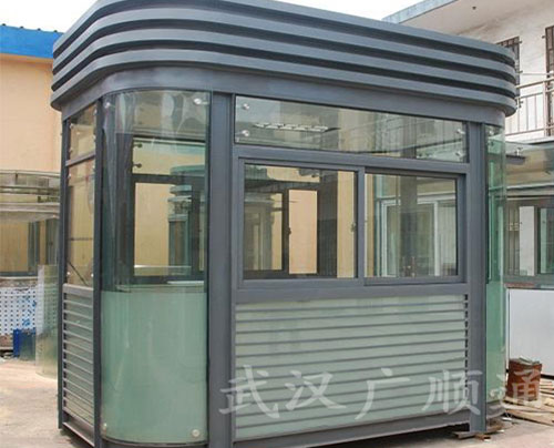 圓角（jiǎo）鋼構崗亭