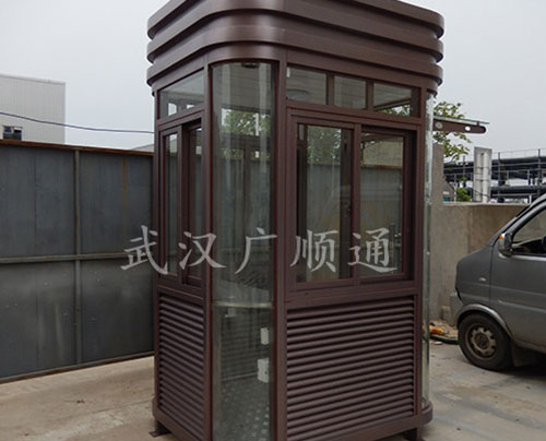 圓角（jiǎo）鋼構崗亭